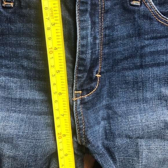 Abercrombie & Fitch 6L 28/33 Mid rise Skinny stretch Blue Jeans - Picture 8 of 10